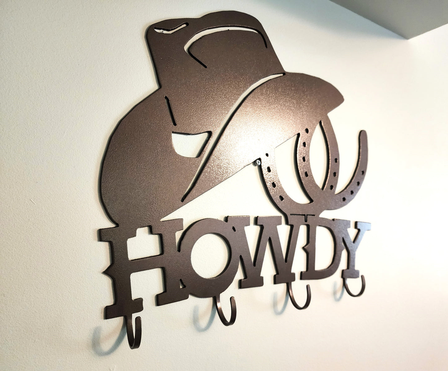 Howdy Hat Rack