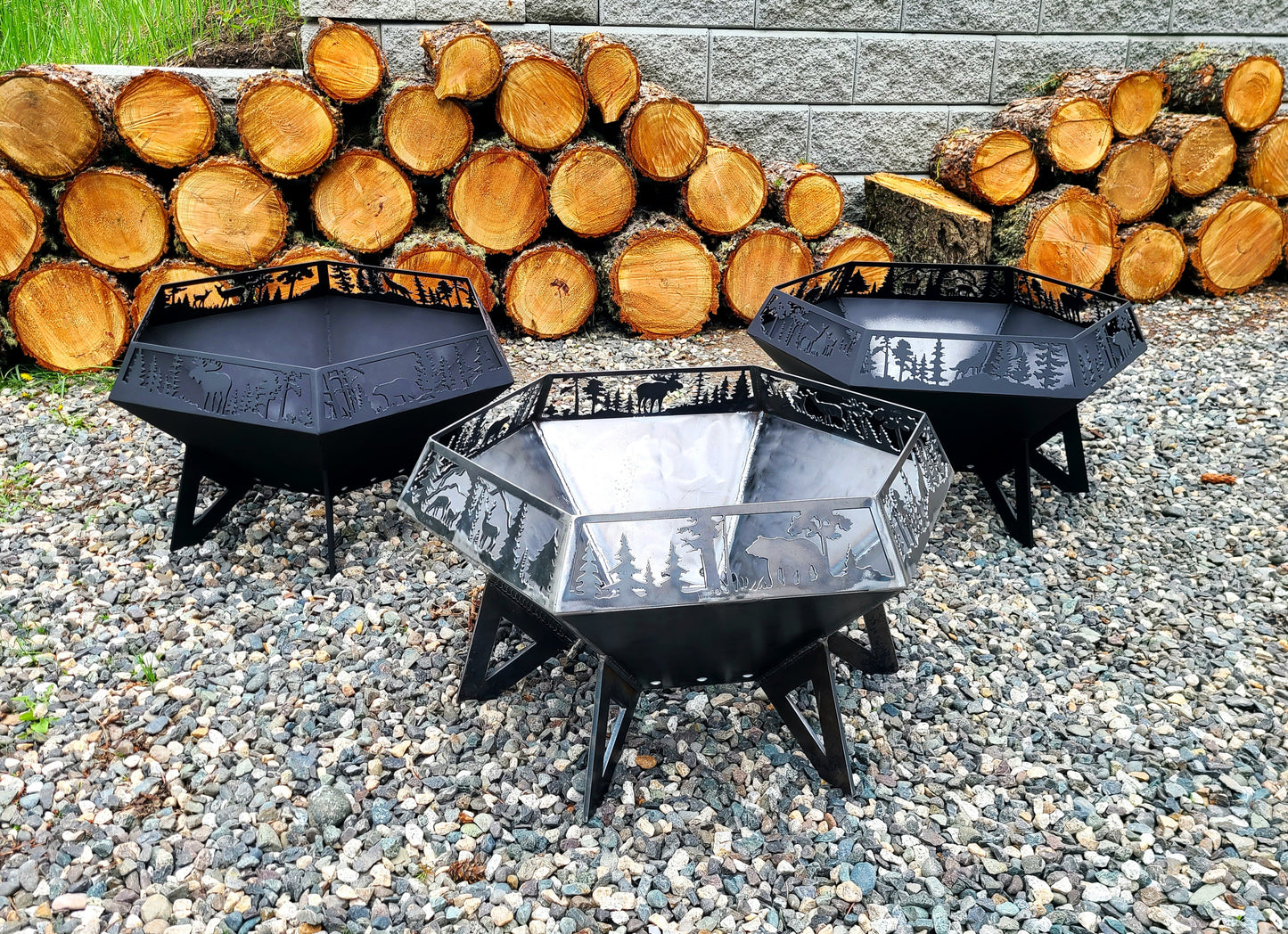 Hexagon Wildlife Firepit