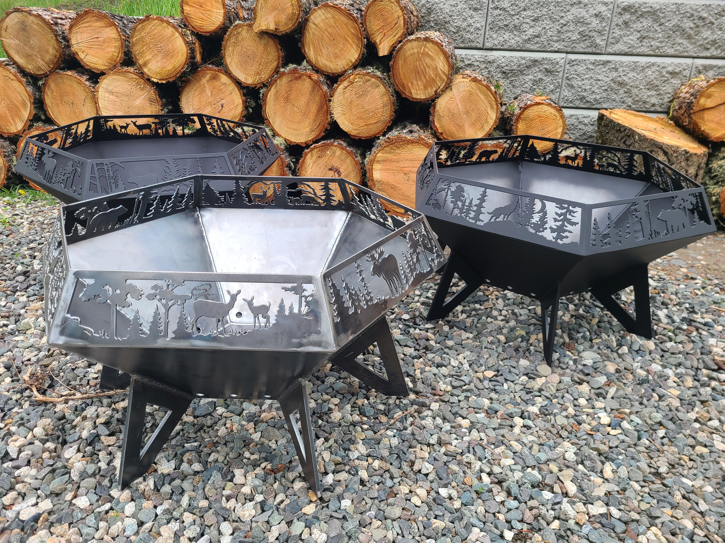 Hexagon Wildlife Firepit