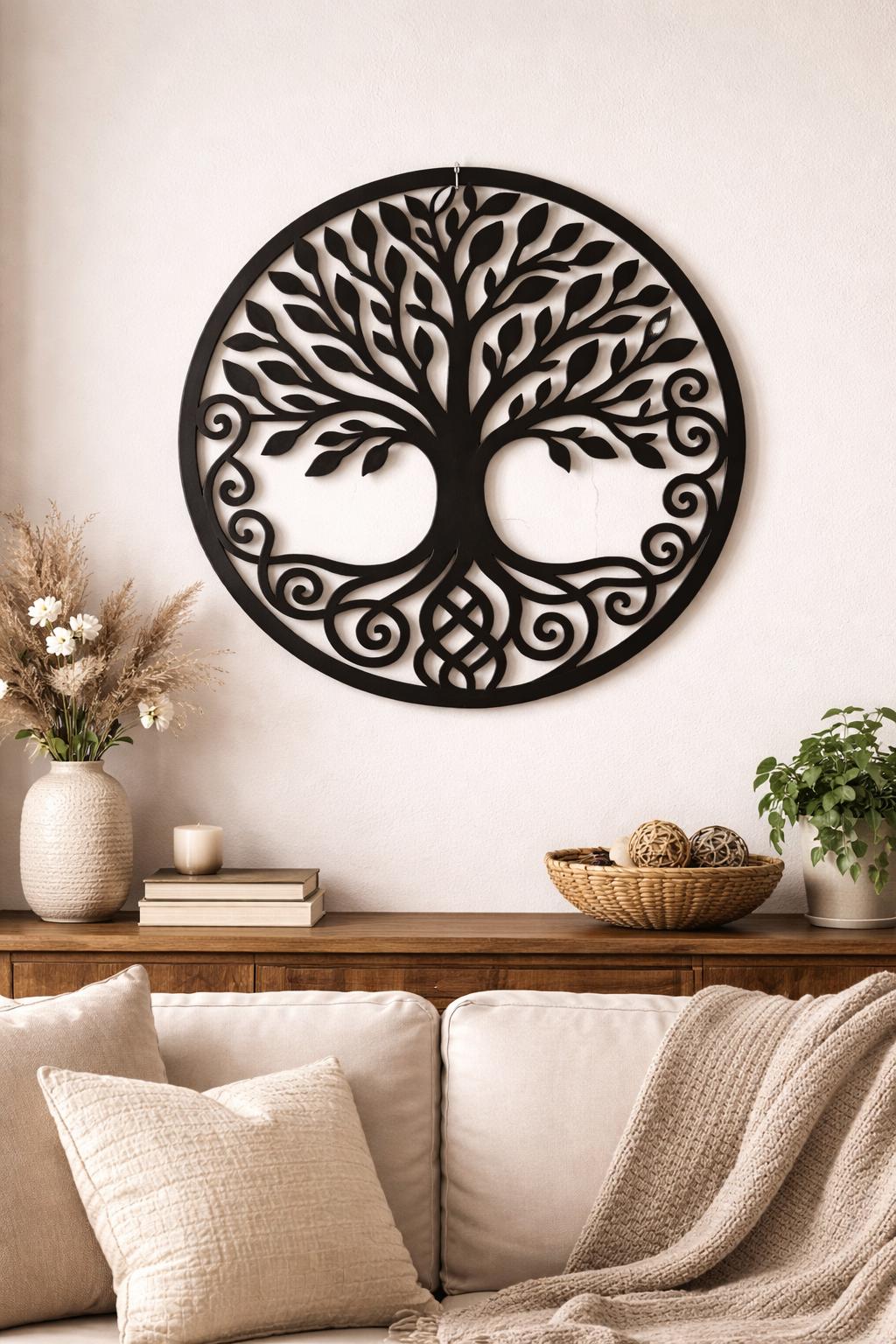 Celtic Tree of Life Metal Wall Art