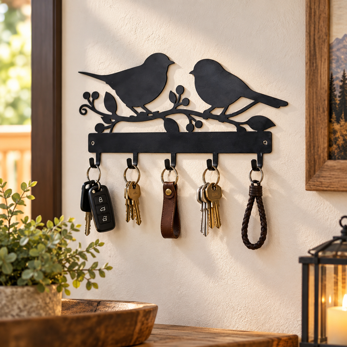 Bird Key Holder Hanger
